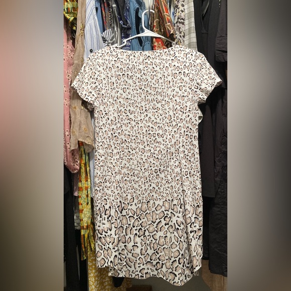 Karen Millen Animal Print Mini Dress Size 6 - Picture 5 of 5